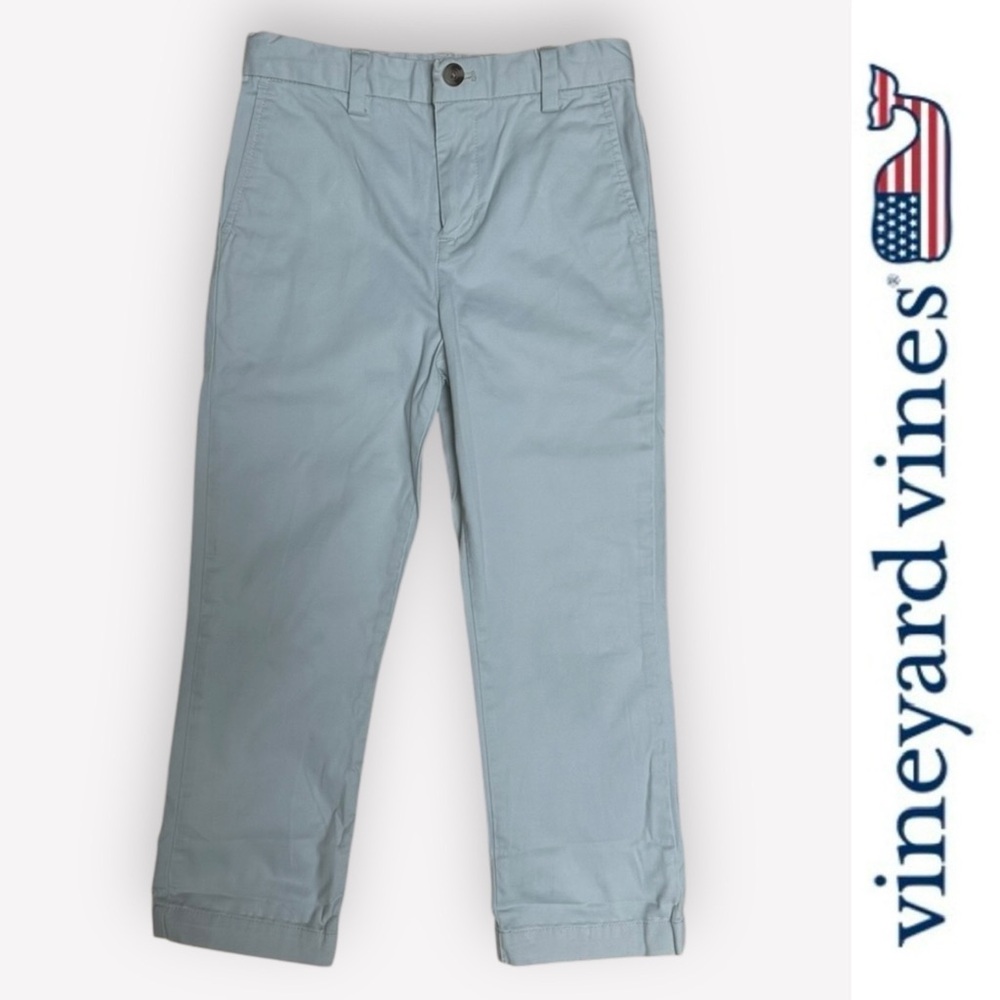 Vineyard Vines Kids Khaki Chino Breaker Pants, Size 6, MSRP $59.50